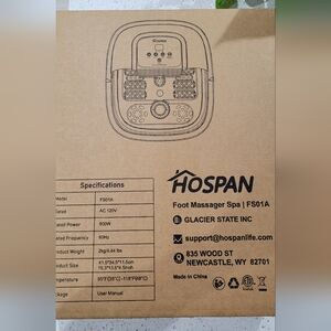 Foot Massager Spa - Brand New Hospan